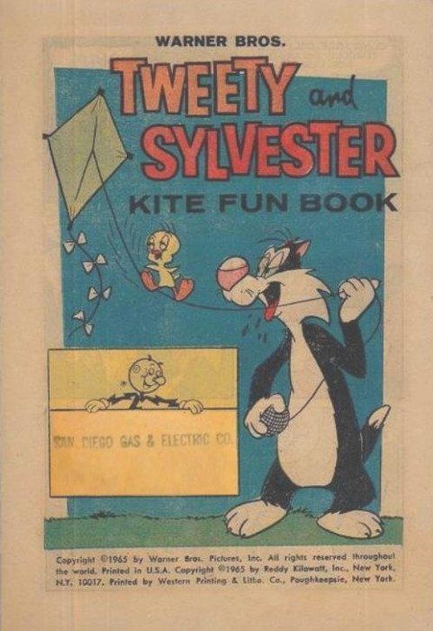 Tweety and Sylvester: Kite Fun Book Comic