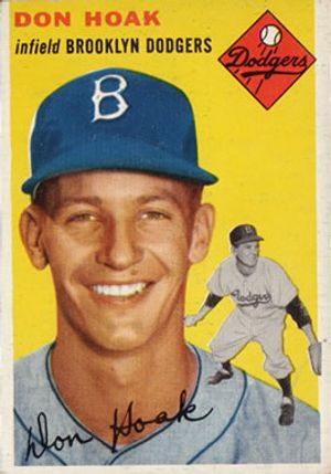 Don Hoak 1954 Topps #211