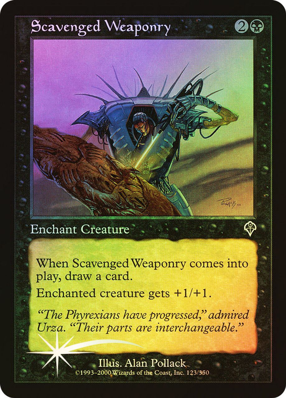 Scavenged Weaponry (Invasion - Foil) Trading Card