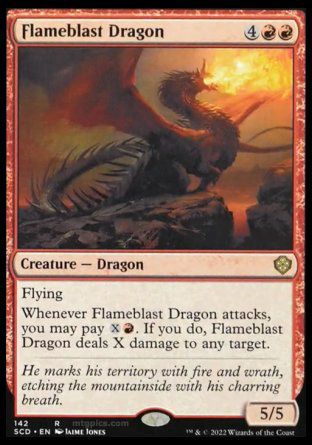 Flameblast Dragon (Starter Commander Decks) Trading Card
