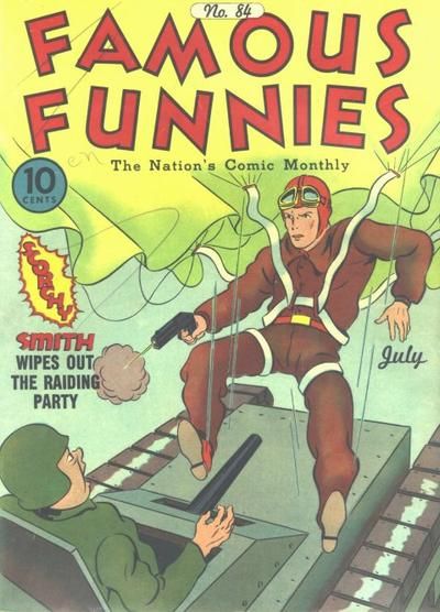 Famous Funnies #84 Comic
