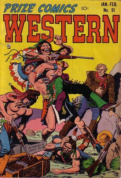 Prize Comics Western #6 [91] Comic