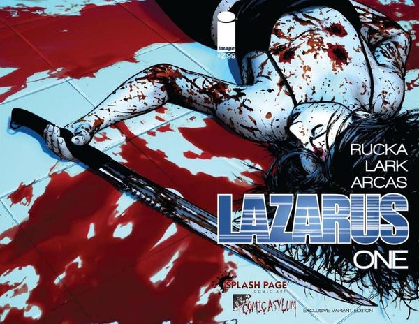 Lazarus #1 (Comic Asylum Splash Page Variant)