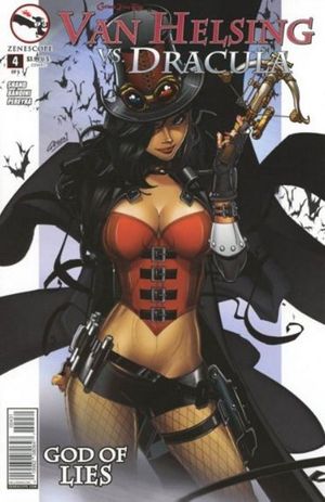 Grimm Fairy Tales Presents: Van Helsing Vs. Dracula #4 (C Cover Green)