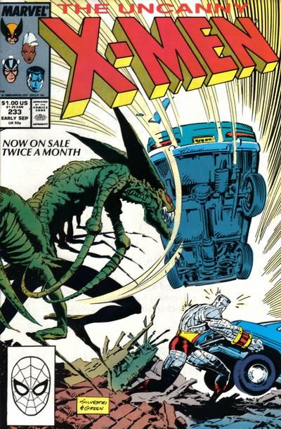 Uncanny X-Men #233 Comic