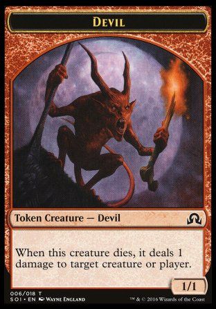 Devil (Shadows over Innistrad) Trading Card