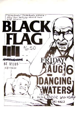 Black Flag Dancing Waters 1982