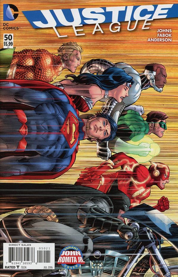 Justice League #50 (Romita Variant Cover)