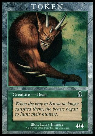 Beast (Player Rewards Tokens) Trading Card