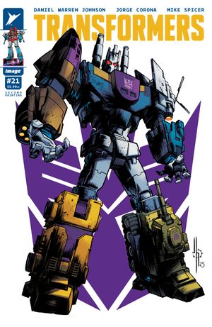 Transformers #21 (2nd Ptg Cvr A Jason Howard Decepticon Cvr)