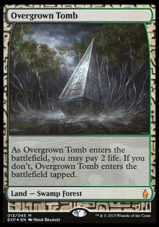 Overgrown Tomb (Zendikar Expeditions) Trading Card