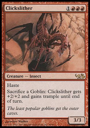 Clickslither (Elves vs. Goblins) Trading Card