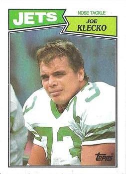 Joe Klecko 1987 Topps #136 Sports Card
