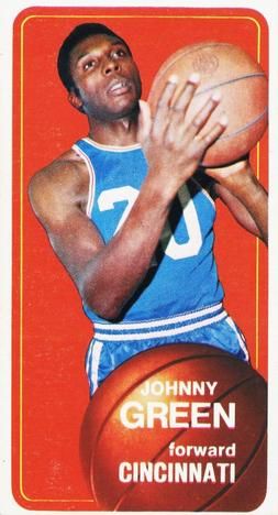 Johnny Green 1970 Topps #81 Sports Card