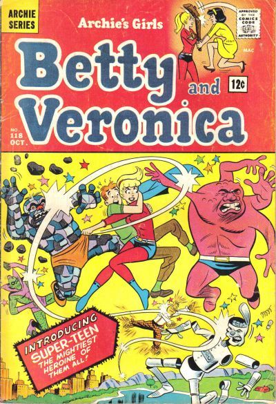 Archie's Girls Betty and Veronica #118 Comic