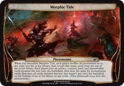 Morphic Tide (Planechase Anthology) Trading Card