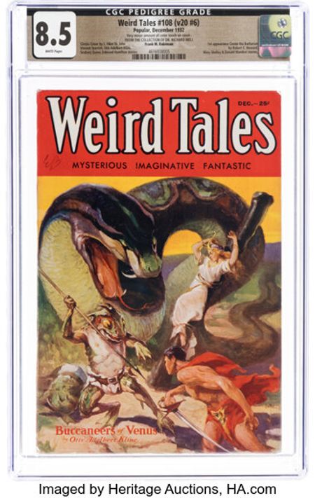 Weird Tales #108 (v20 #6)