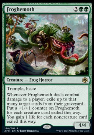 Froghemoth (Dungeons & Dragons: Adventures in the Forgotten Realms) Trading Card