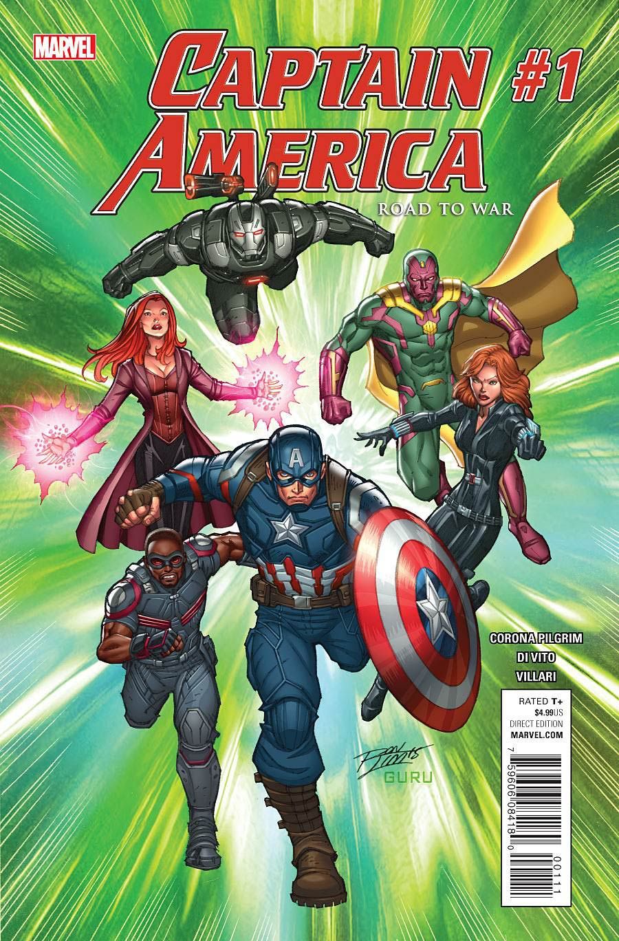 Captain America: Road to War #1 Comic
