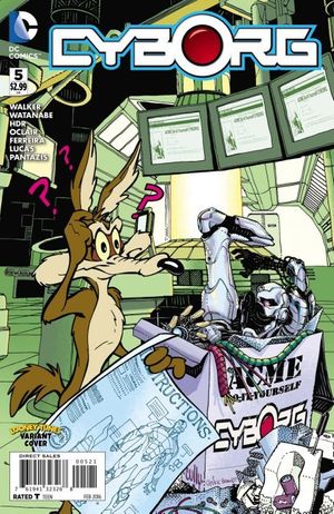 Cyborg #5 (Looney Tunes Variant Cover)