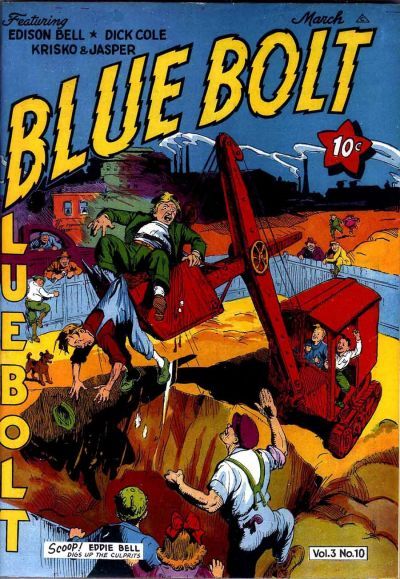Blue Bolt Comics #v3#10 [34] Comic