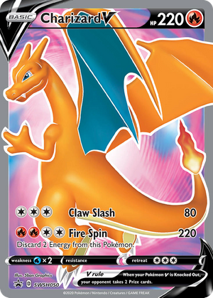 Charizard V (SWSH050) - SWSH Black Star Promos