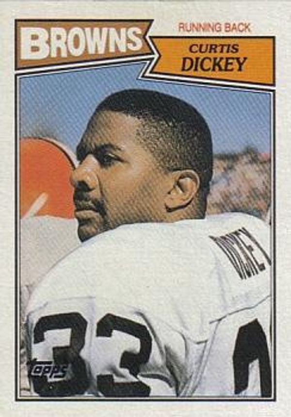 Curtis Dickey 1987 Topps #81