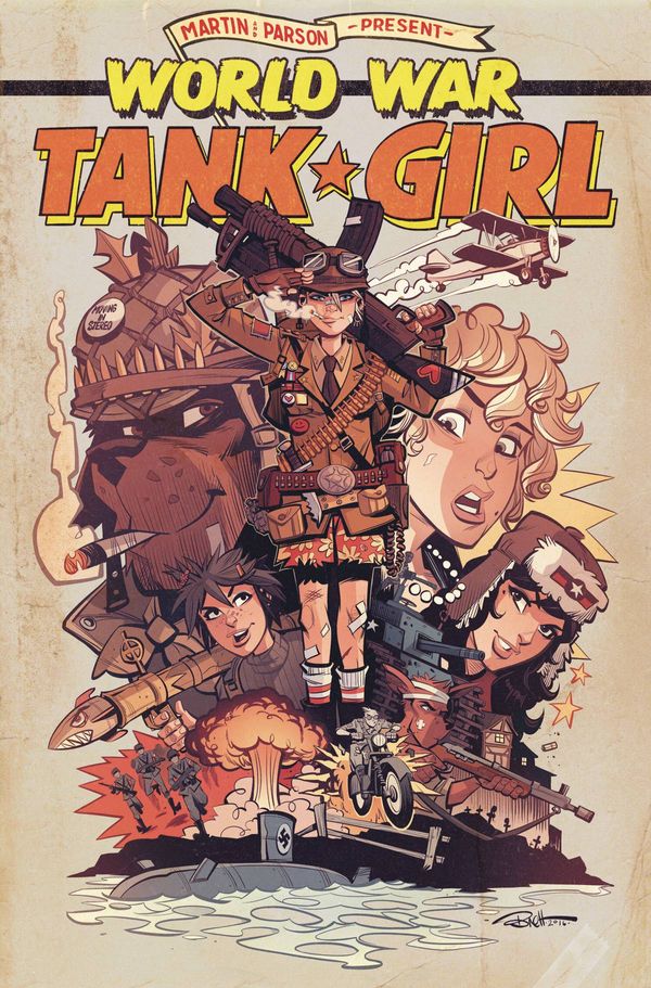 Tank Girl World War Tank Girl #4
