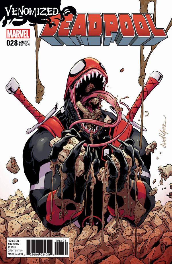 Deadpool #28 (Lopez Venomized Variant)
