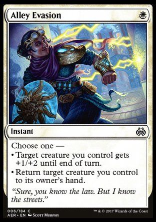 Alley Evasion (Aether Revolt) Trading Card