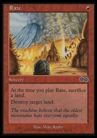 Raze (Urza's Saga) Trading Card