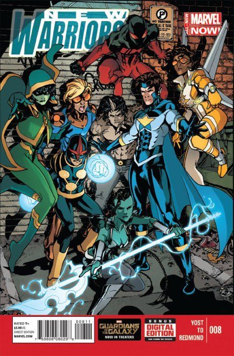 New Warriors #8 Comic