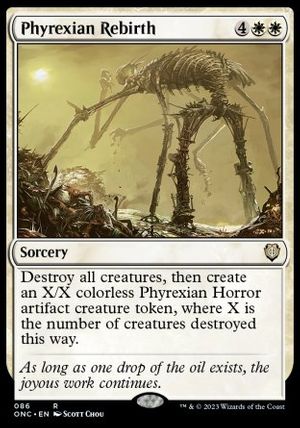 Phyrexian Rebirth (Phyrexia: All Will Be One Commander Decks)