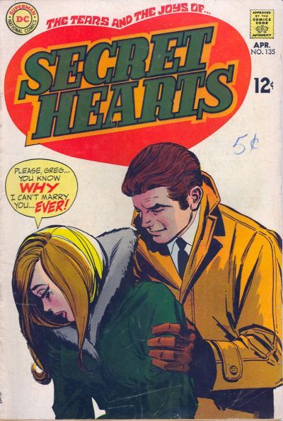 Secret Hearts #135 Comic