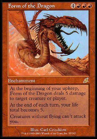 Form of the Dragon (Scourge) Trading Card