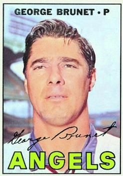 George Brunet 1967 Topps #122 Sports Card