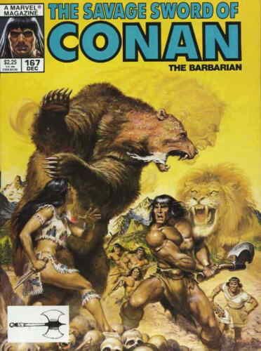 The Savage Sword of Conan #167 Comic