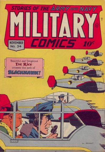 Military Comics #34 Comic