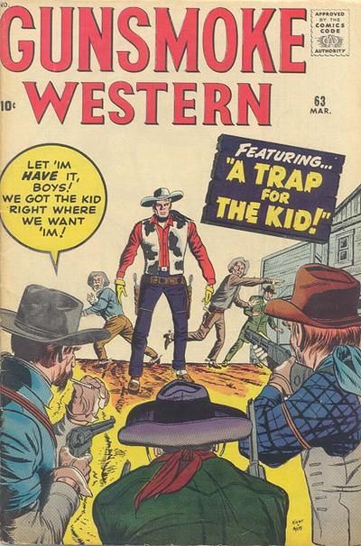 Gunsmoke Western #63 Comic