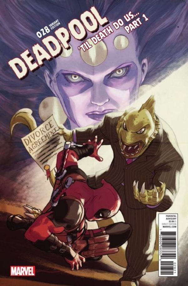 Deadpool #28 (Lopez Poster Variant)