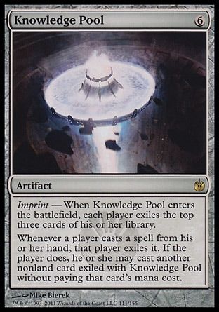 Knowledge Pool (Mirrodin Besieged) Trading Card