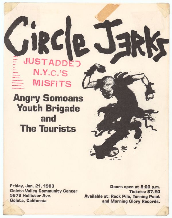 Circle Jerks Goleta Valley Community Center 1983