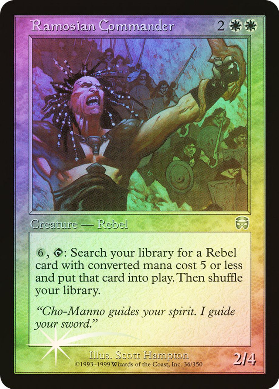 Ramosian Commander (Mercadian Masques - Foil) Trading Card