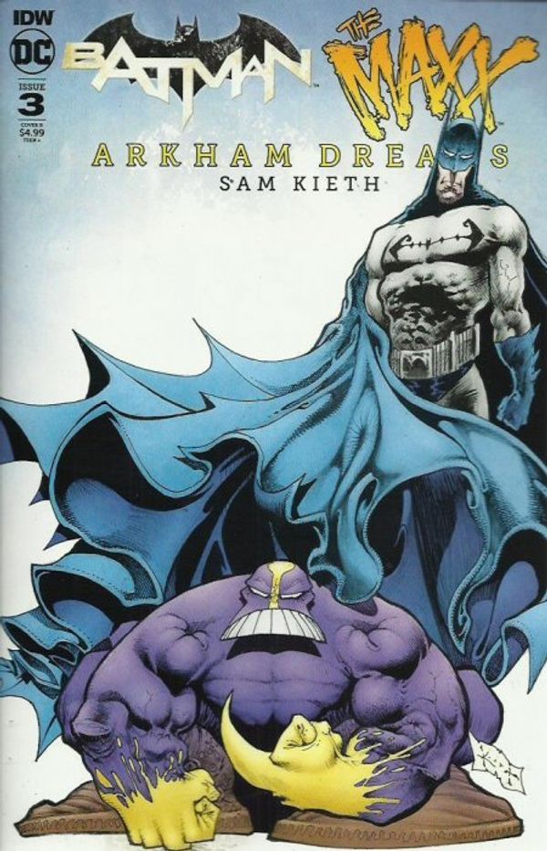 Batman / The Maxx: Arkham Dreams #3 (Cover B Kieth)