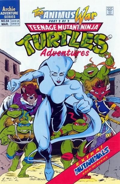 Teenage Mutant Ninja Turtles Adventures #54 Comic