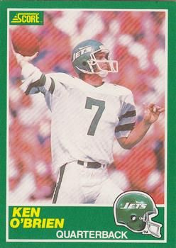 Ken O'Brien 1989 Score #241 Sports Card