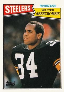 Walter Abercrombie 1987 Topps #286 Sports Card