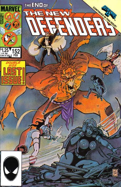 The Defenders #152 Comic