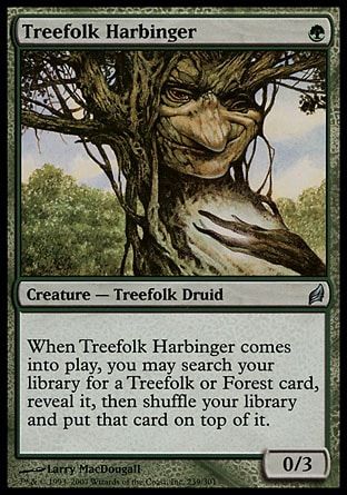 Treefolk Harbinger (Lorwyn) Trading Card