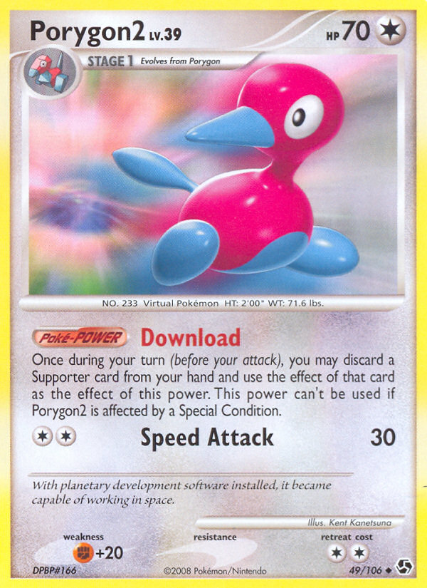 Porygon2 (49/106) - Great Encounters Pokémon Card